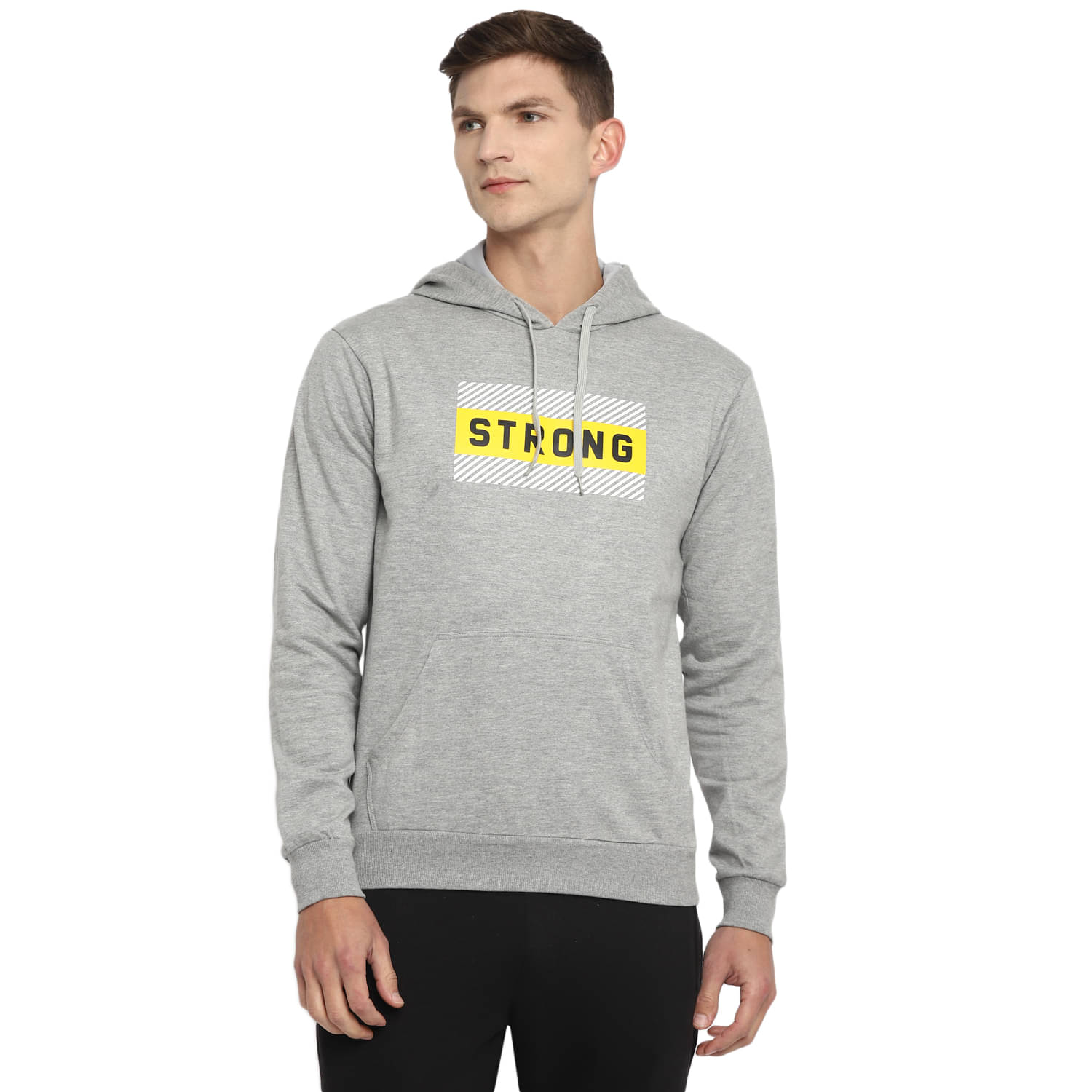     			OFF LIMITS Grey Poly Cotton Sweatshirt