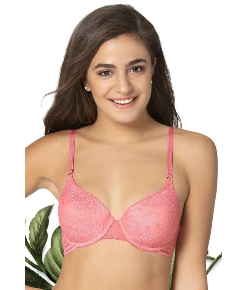     			Amante Polyamide Seamless bra - Pink Single