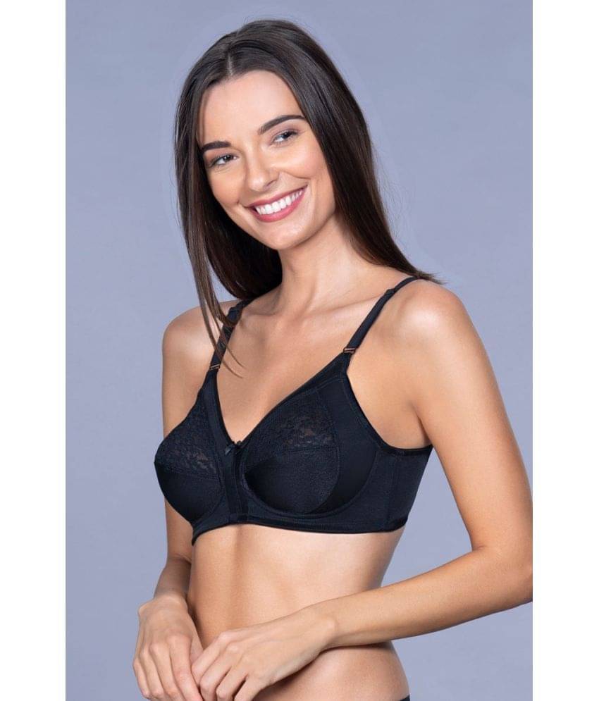 Amante Polyamide Non Padded Women's Shaping Bra ( Black )     			Amante Polyamide Non Padded Women's Shaping Bra ( Black )
