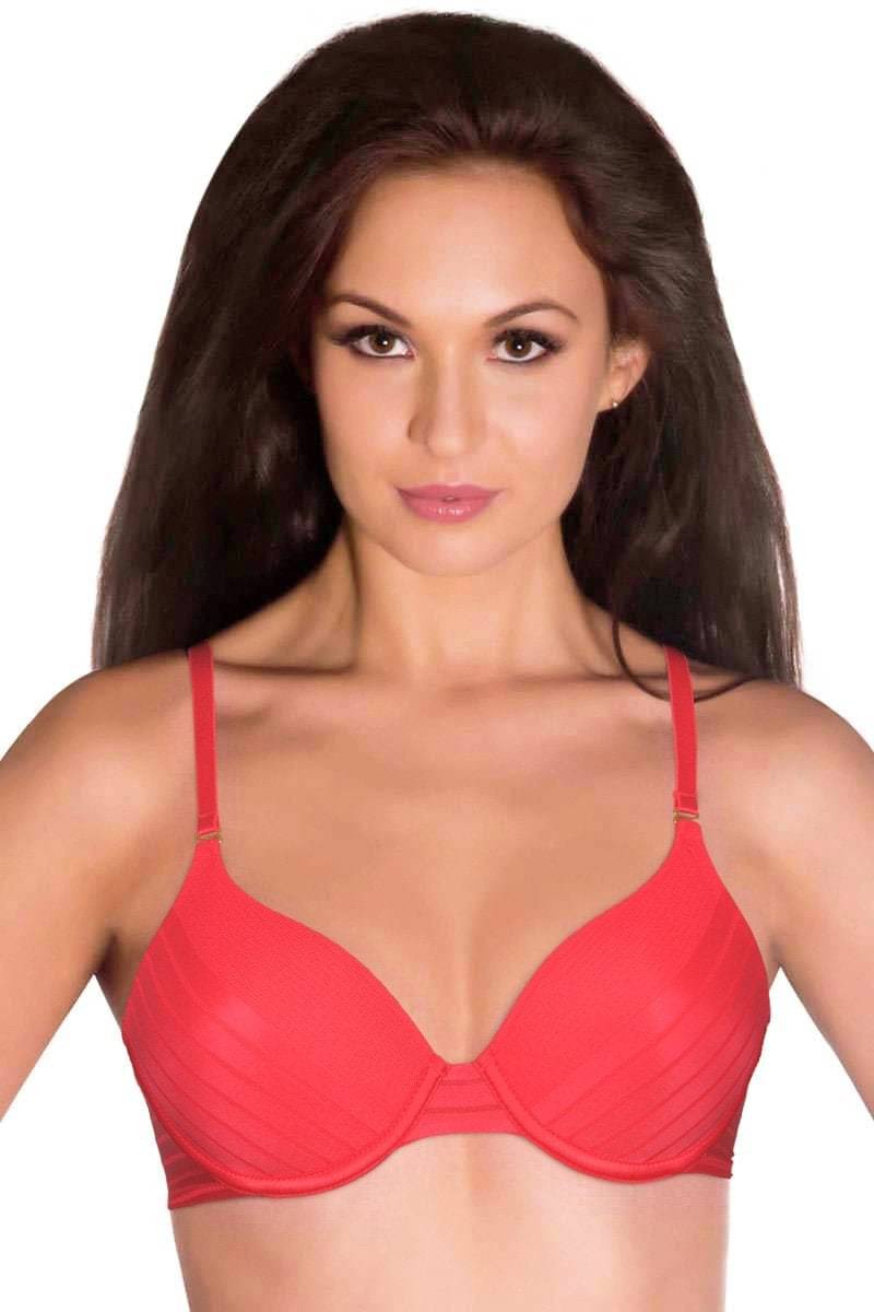     			Amante Polyamide T-Shirt Bra - Pink Single