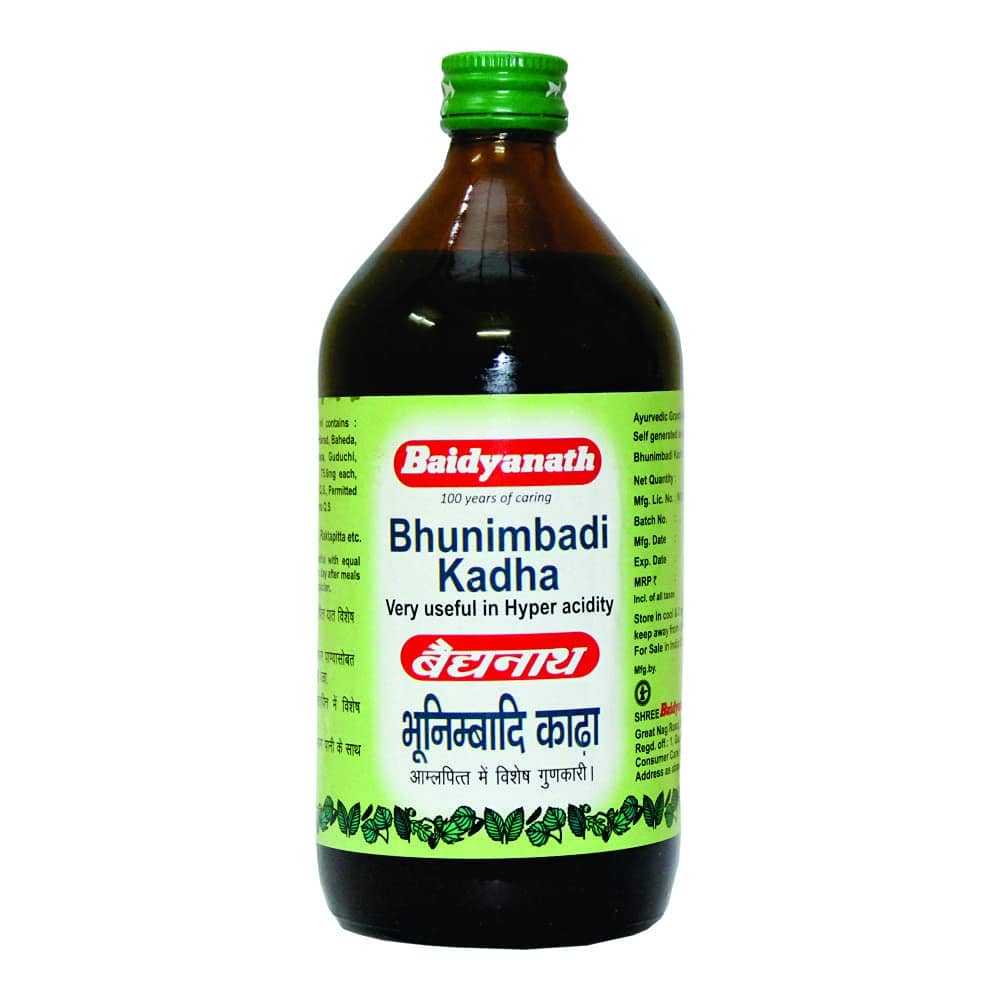 Baidyanath Bhunimbadi Kadha Liquid 450 Ml Pack of 1