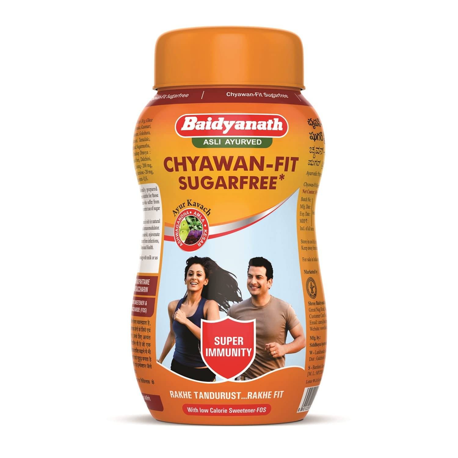     			Baidyanath Chyawan-Fit Sugarfree Chyawanparsh Paste 500 Gm Pack of 1