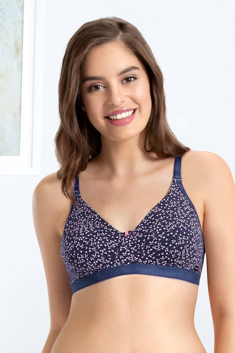    			Everyde by Amante Cotton Seamless Bra - Multi Color Single