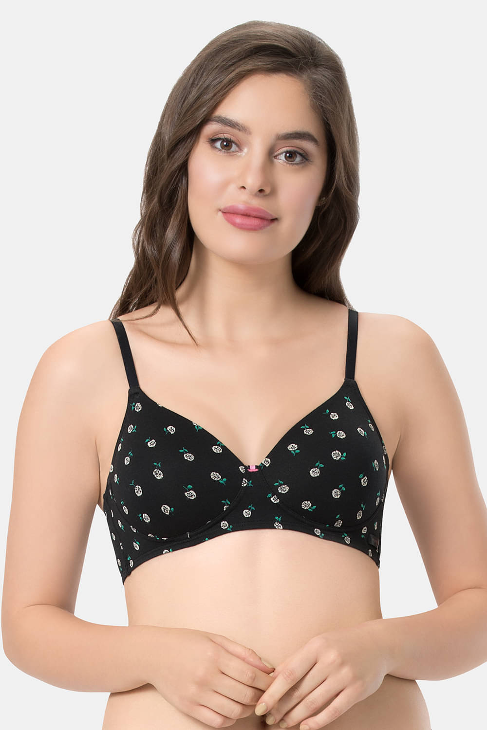     			Everyde by Amante Cotton T-Shirt Bra - Multi Color Single