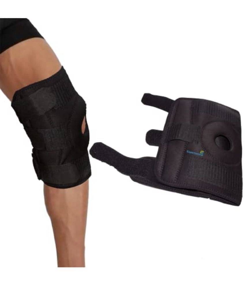     			Expertomind Knee Support for Men & Women | Relieves Pressure for Faster Recovery | Black Color | Universal Size