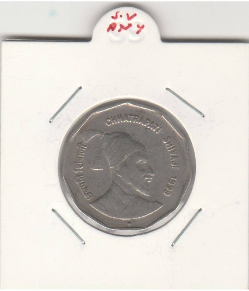     			NUMISMATTECLY  RARE AND COLLECTIBLE COMMOMORATIVE C01N -TWO RUP.EE,-CHHATRAPTI SHIVAJI .YEAR.1999,COPPER NICKLE -IN EXTRA FINE CONDITION HIGHL COLLECTIBLE ,CHECK PICTURE CAREFFULLY BEFORE ORDER