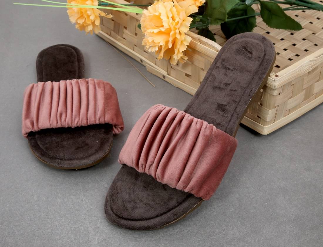     			Anjaneya Creations - PeachPuff Women's Flats