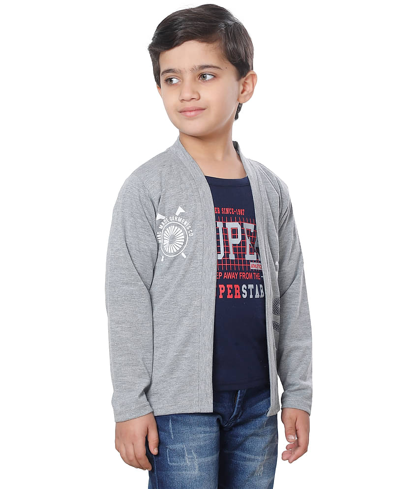 Fourfolds Pack of 1 Boys Cotton Blend T-Shirt ( Yellow )