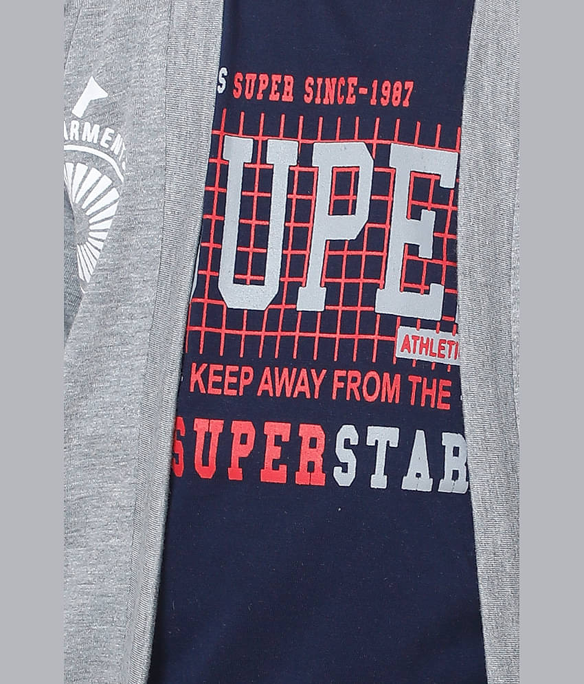 Fourfolds Pack of 1 Boys Cotton Blend T-Shirt ( Yellow )