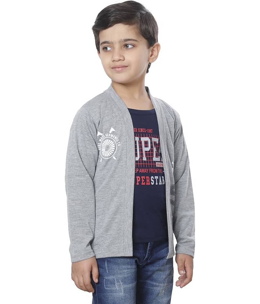 Fourfolds Pack of 1 Boys Cotton Blend T-Shirt ( Yellow )