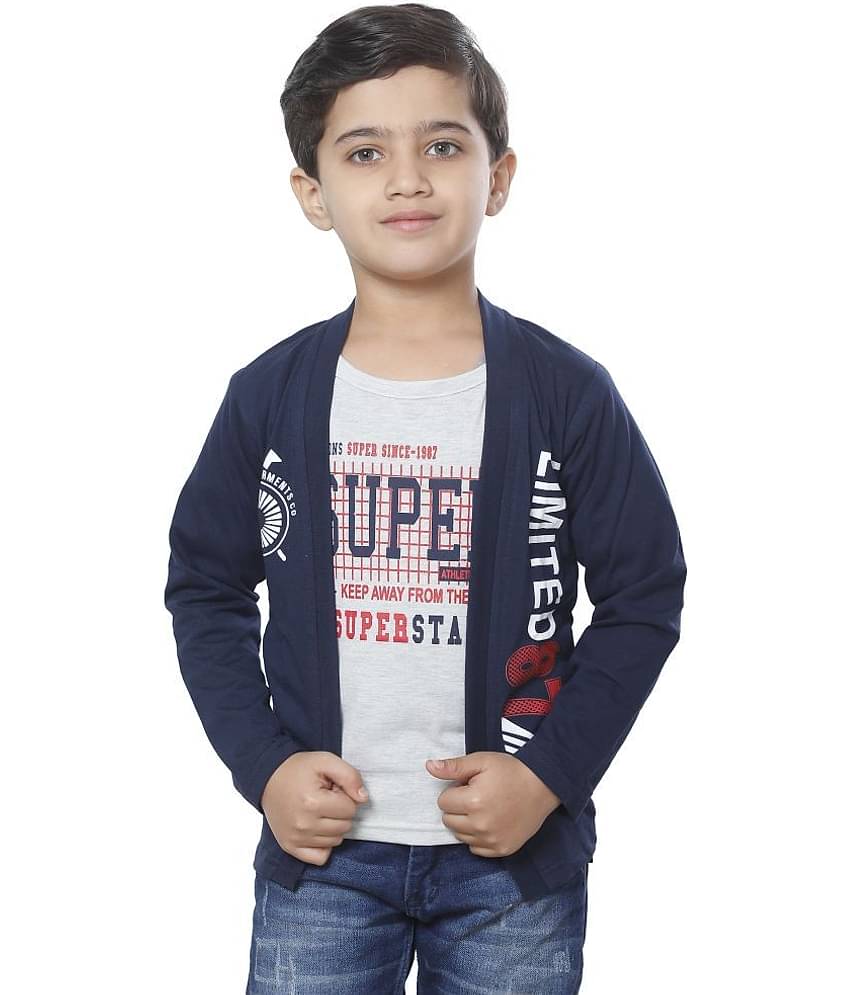 Fourfolds Pack of 1 Boys Cotton Blend T-Shirt ( Yellow )