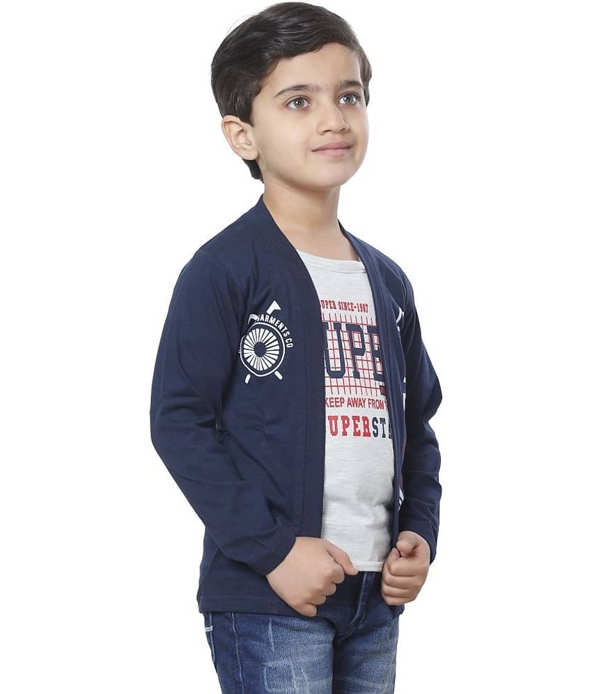 Fourfolds Pack of 1 Boys Cotton Blend T-Shirt ( Yellow )