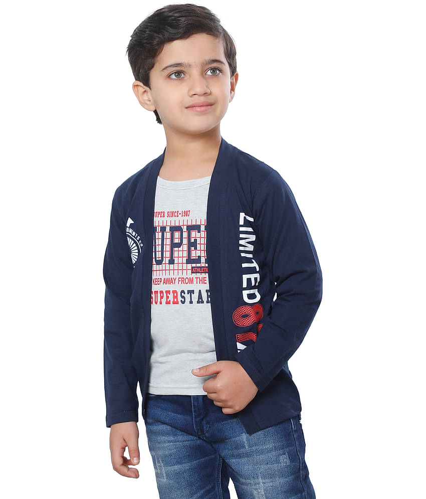 Fourfolds Pack of 1 Boys Cotton Blend T-Shirt ( Yellow )