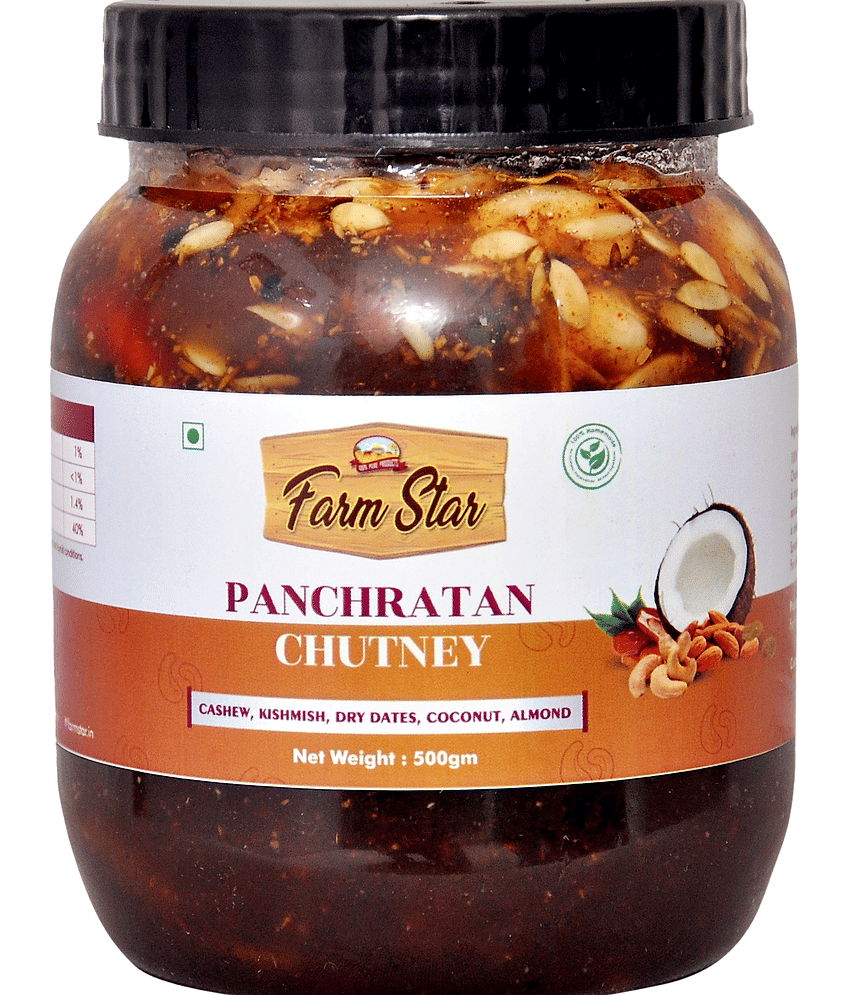 Farm Star Panchratan - Dry Fruits Chutney 500 g