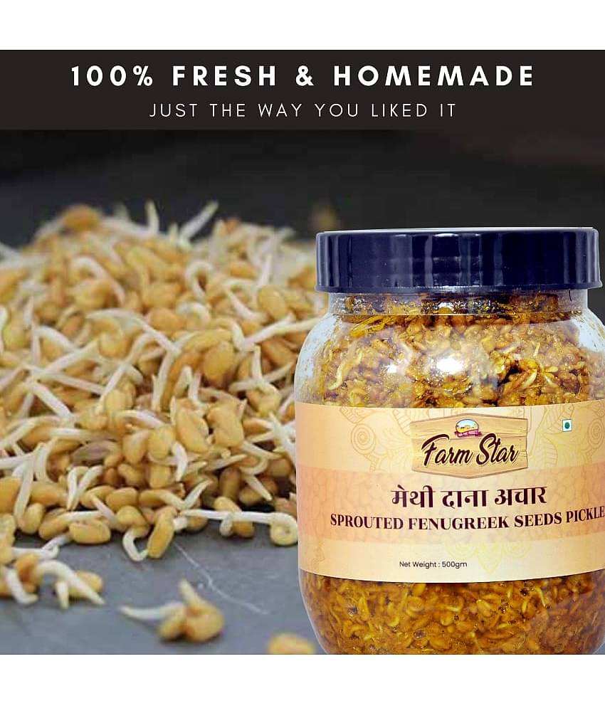 Farm Star (Methi Dana Achar) Vegetable Pickle 500 g