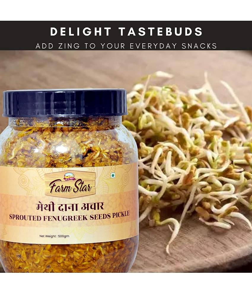 Farm Star (Methi Dana Achar) Vegetable Pickle 500 g