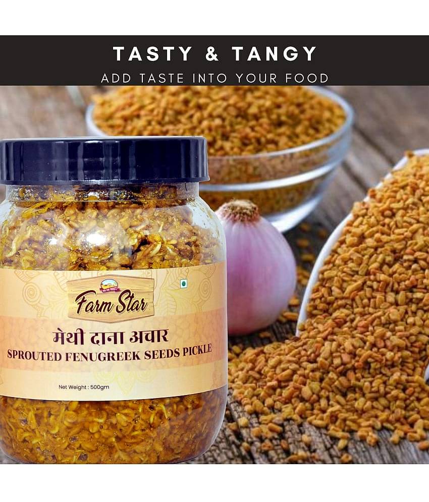 Farm Star (Methi Dana Achar) Vegetable Pickle 500 g
