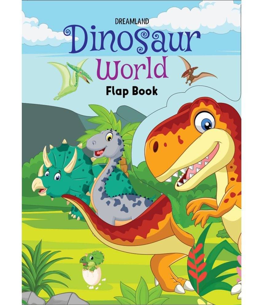 Flap Book- Dinosaur World - Interactive & Activity Flap Book- Dinosaur World - Interactive & Activity