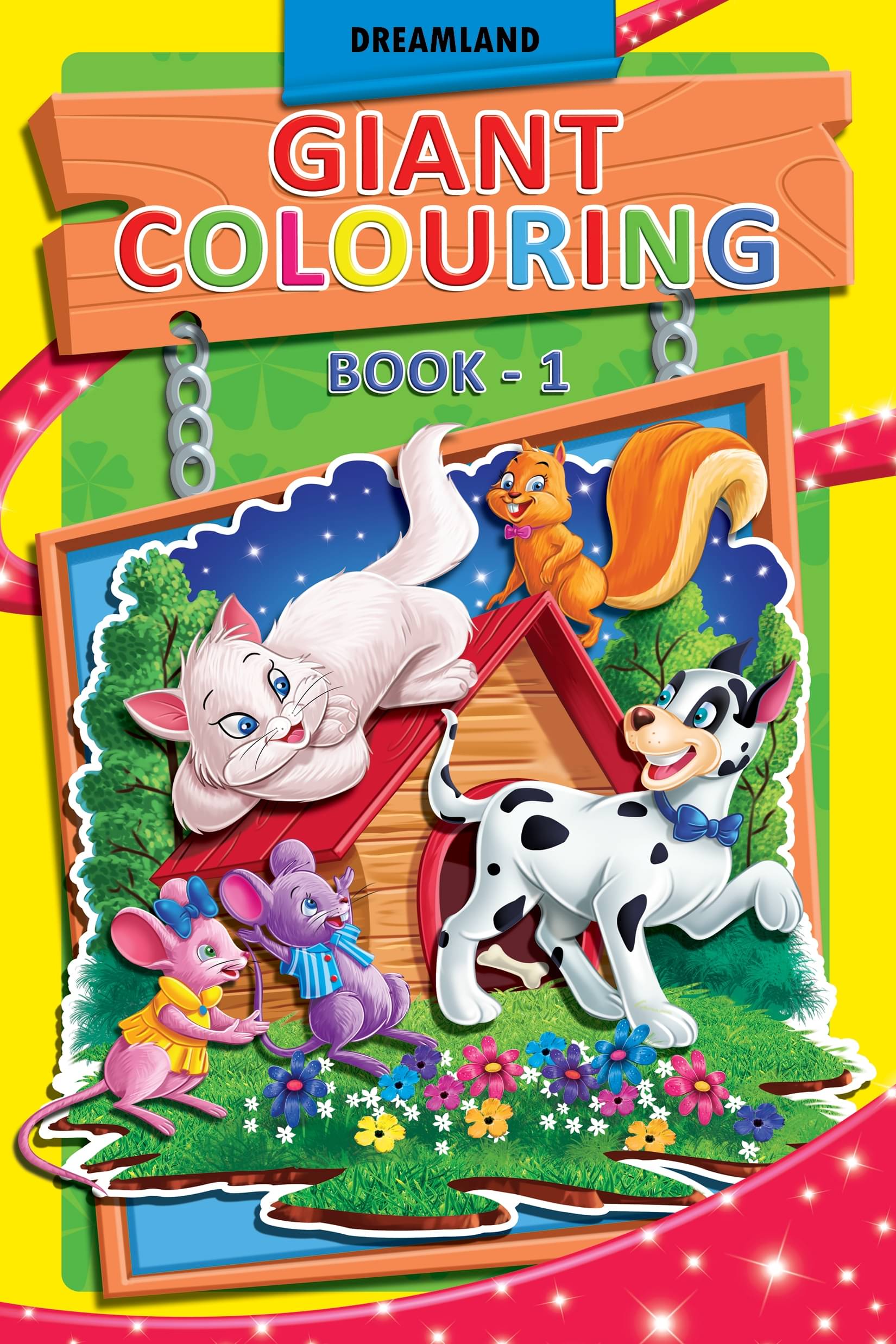 Giant Colouring Book - 1      - Drawing, Painting & Colouring Book     			Giant Colouring Book - 1      - Drawing, Painting & Colouring Book