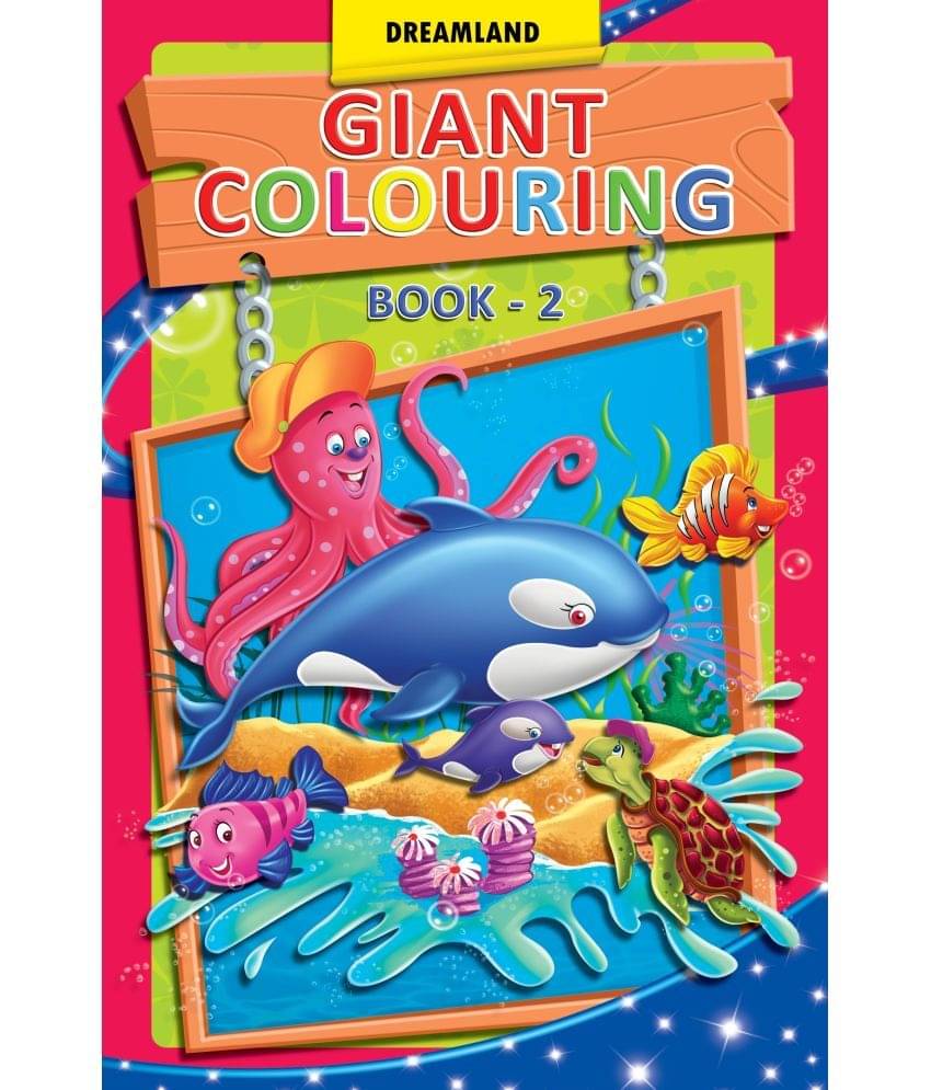 Giant Colouring Book - 2 - Drawing, Painting & Colouring Book Giant Colouring Book - 2 - Drawing, Painting & Colouring Book