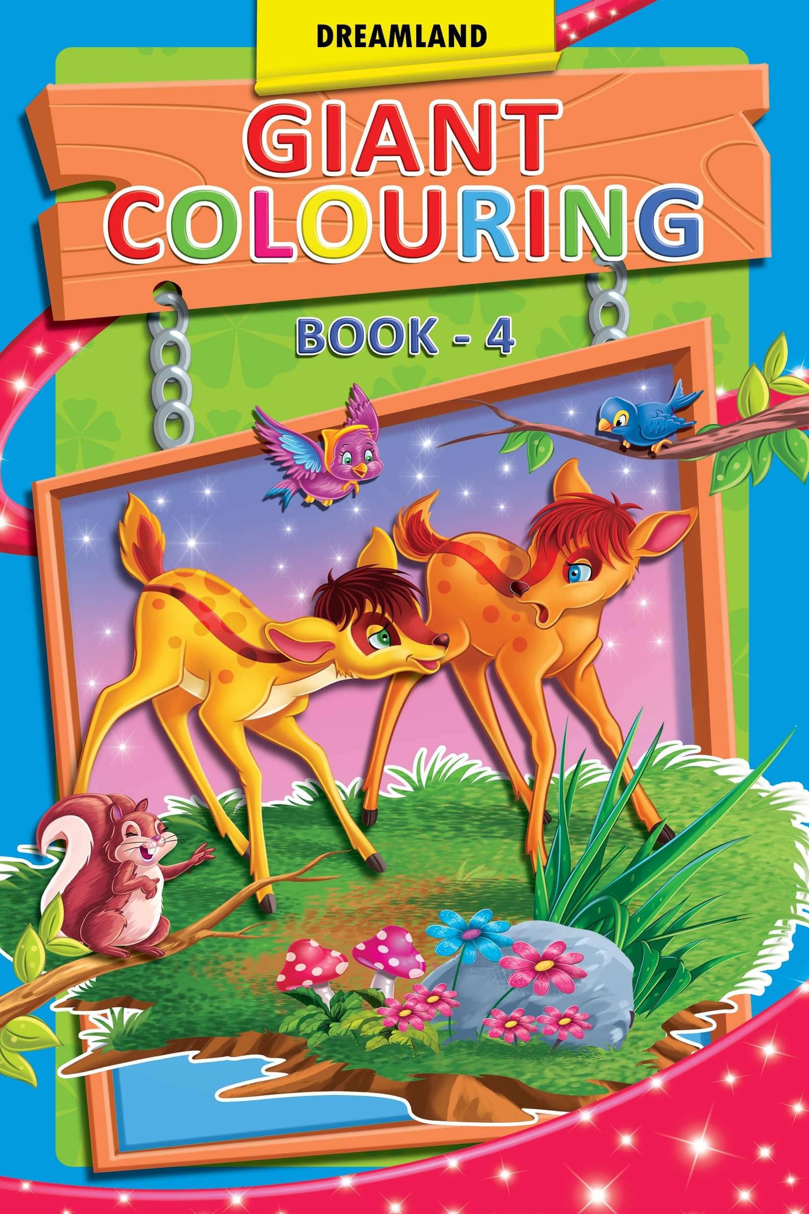 Giant Colouring Book - 4 - Drawing, Painting & Colouring Book Giant Colouring Book - 4 - Drawing, Painting & Colouring Book