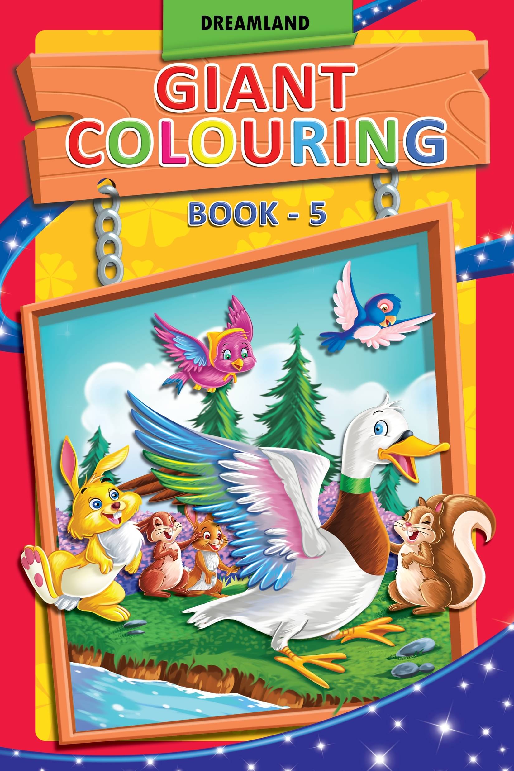 Giant Colouring Book - 5 - Drawing, Painting & Colouring Book     			Giant Colouring Book - 5 - Drawing, Painting & Colouring Book