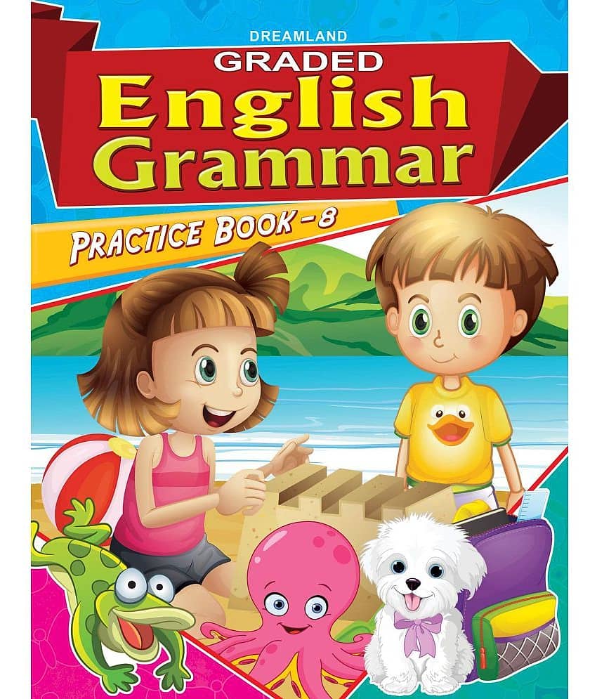 Graded English Grammar Practice Book - 8 - School Textbooks Book - Stationery | Buy online on ZillyBuy