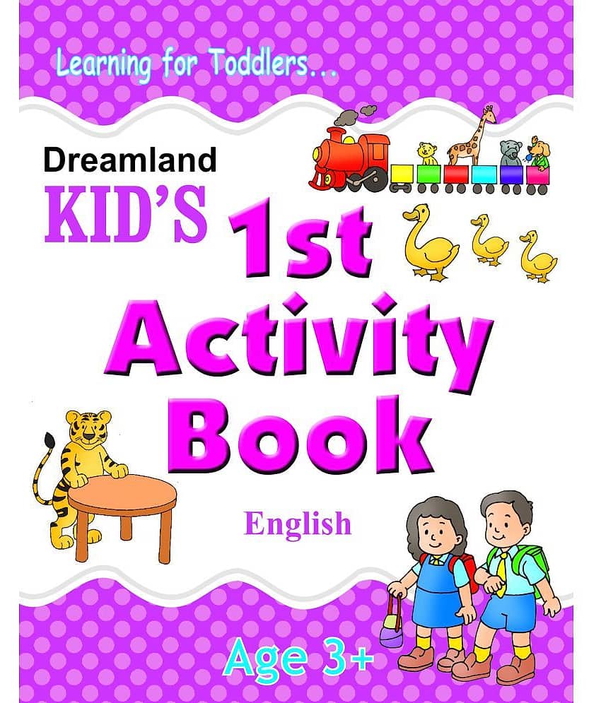 Kid's 1st Activity Book - English - Interactive & Activity Book - Stationery | Buy online on ZillyBuy