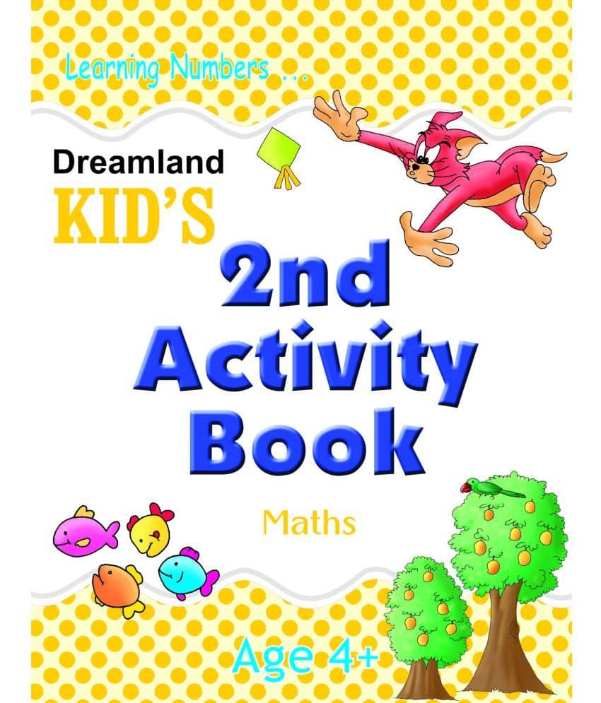 Kid's 2nd Activity Book - Maths - Interactive & Activity  Book