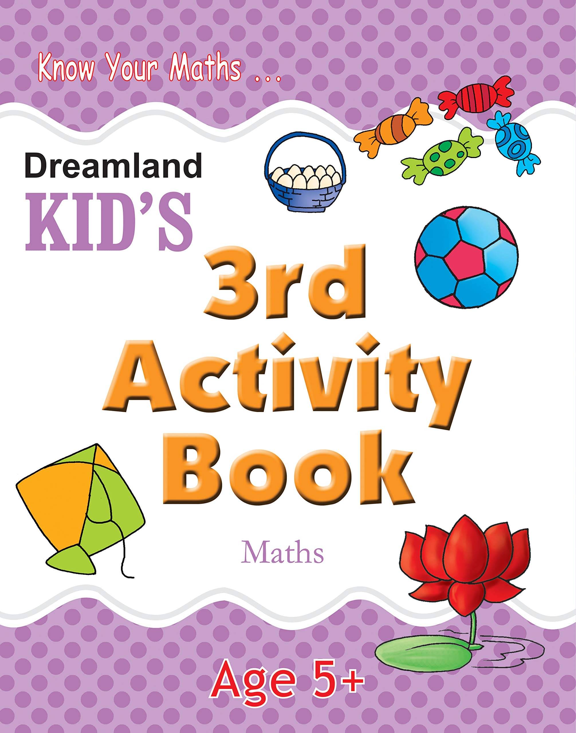     			Kid's 3rd Activity Book - Maths - Interactive & Activity  Book
