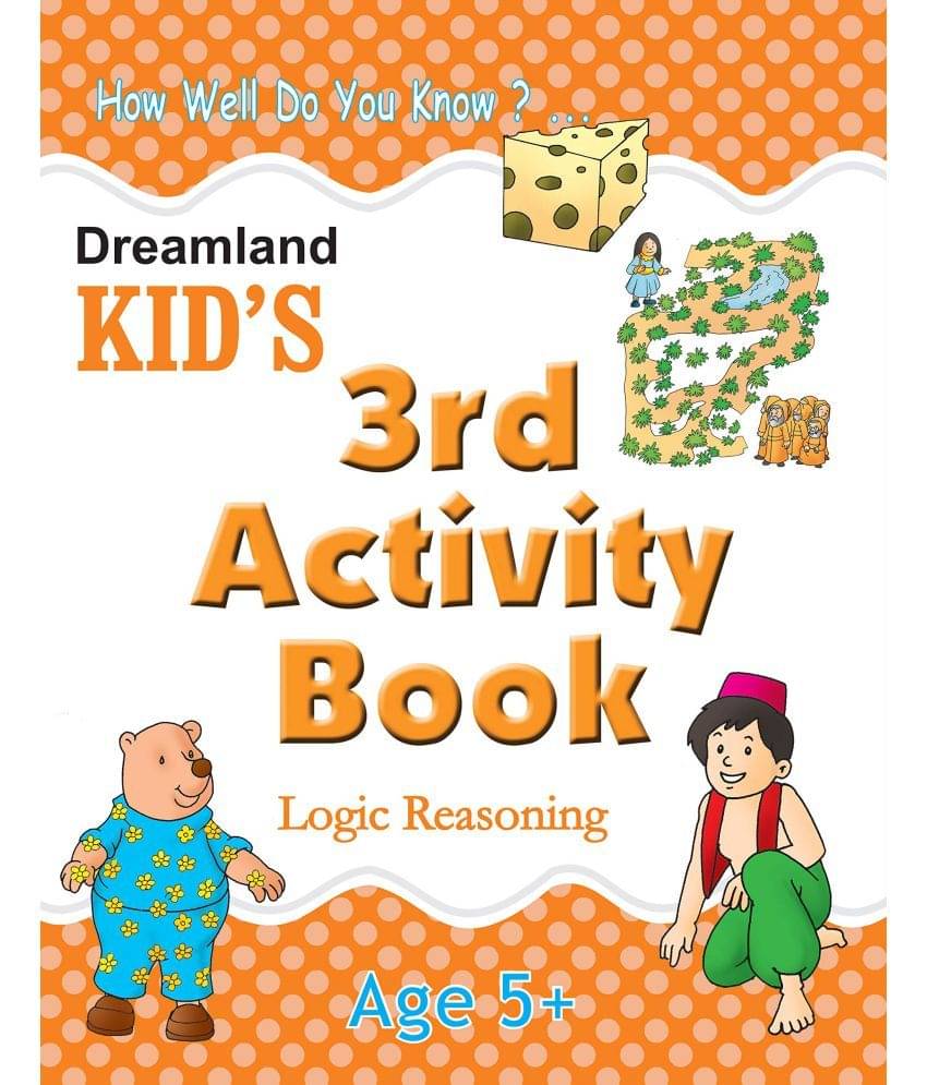     			Kid's 3rd Activity Book - Logic Reasoning  - Interactive & Activity  Book