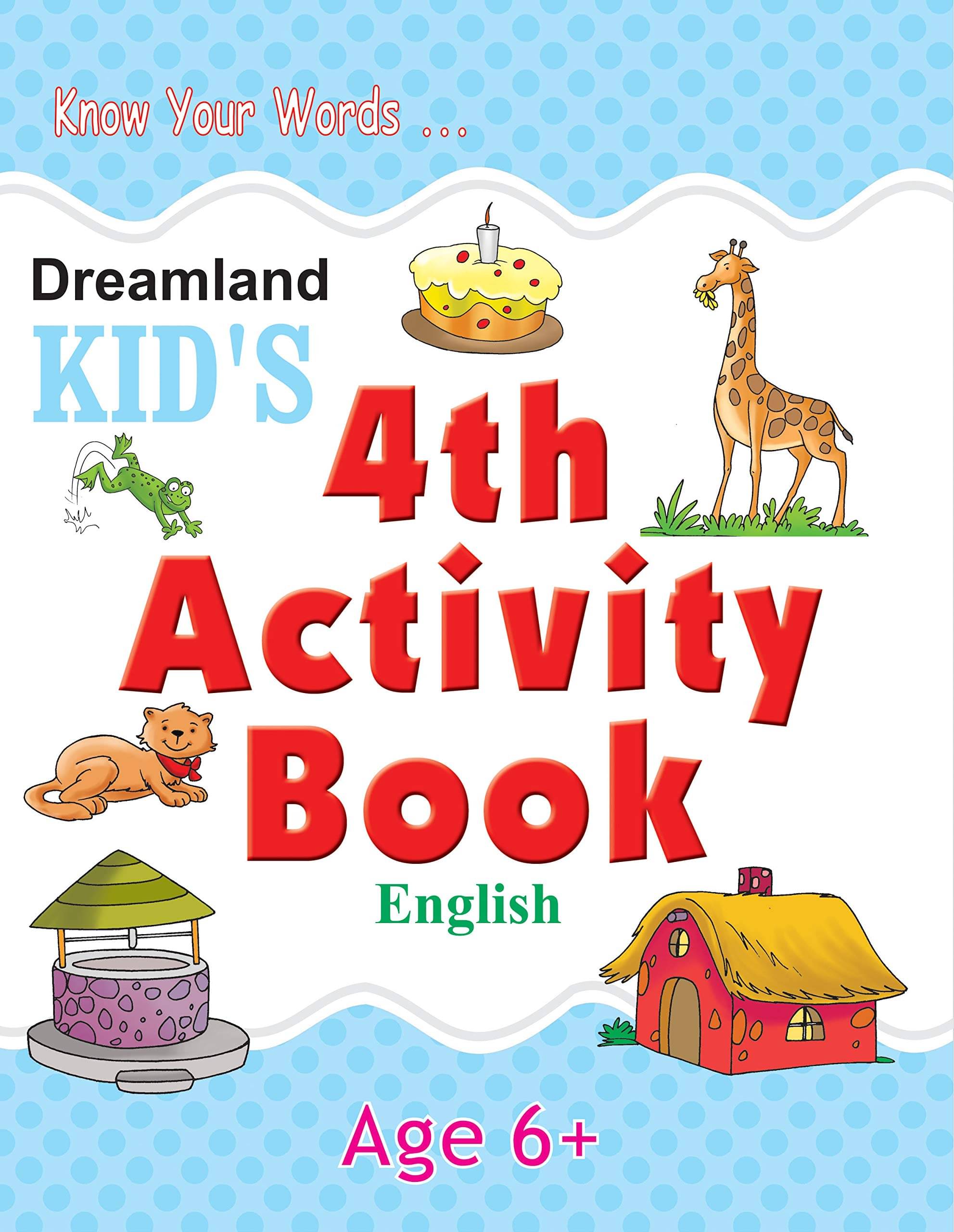     			Kid's 4th  Activity Book - English - Interactive & Activity  Book