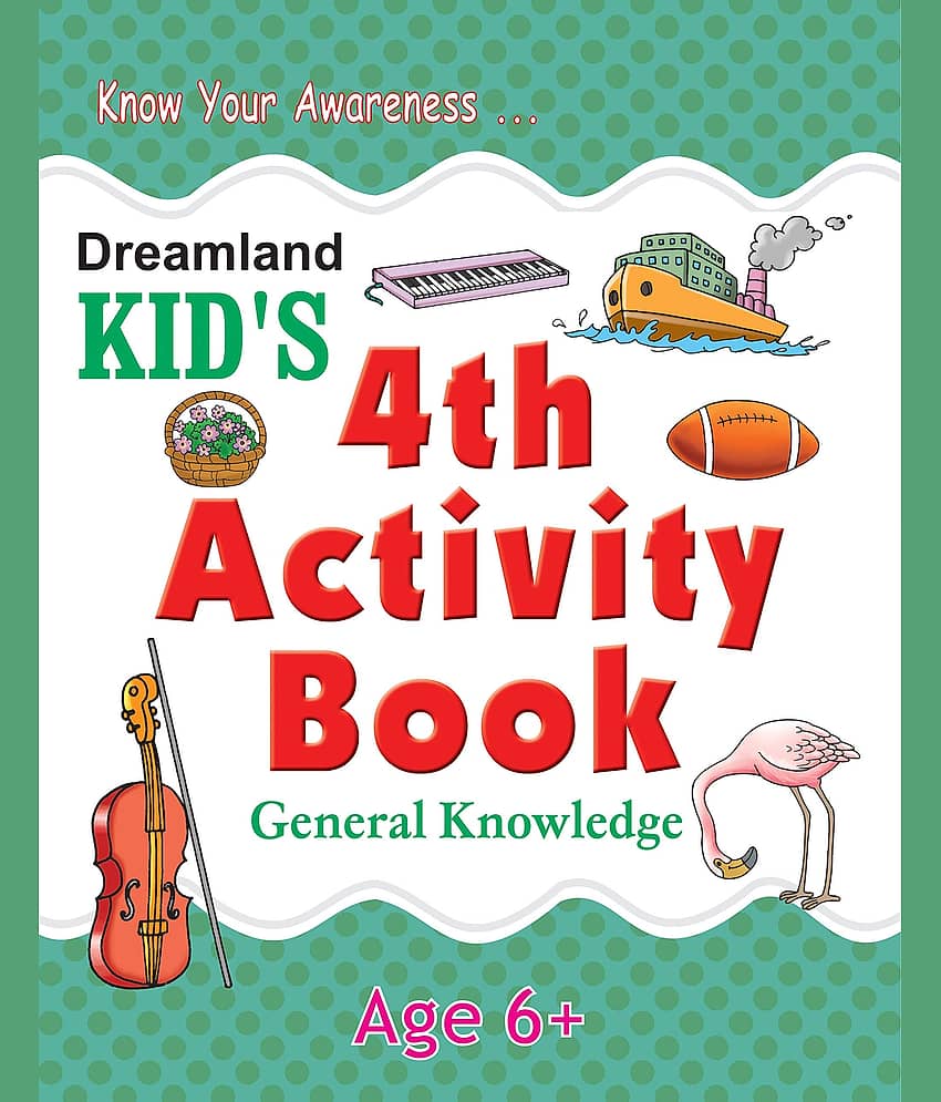Kid's 4th Activity Book - General Knowledge - Interactive & Activity Book - Stationery | Buy online on ZillyBuy
