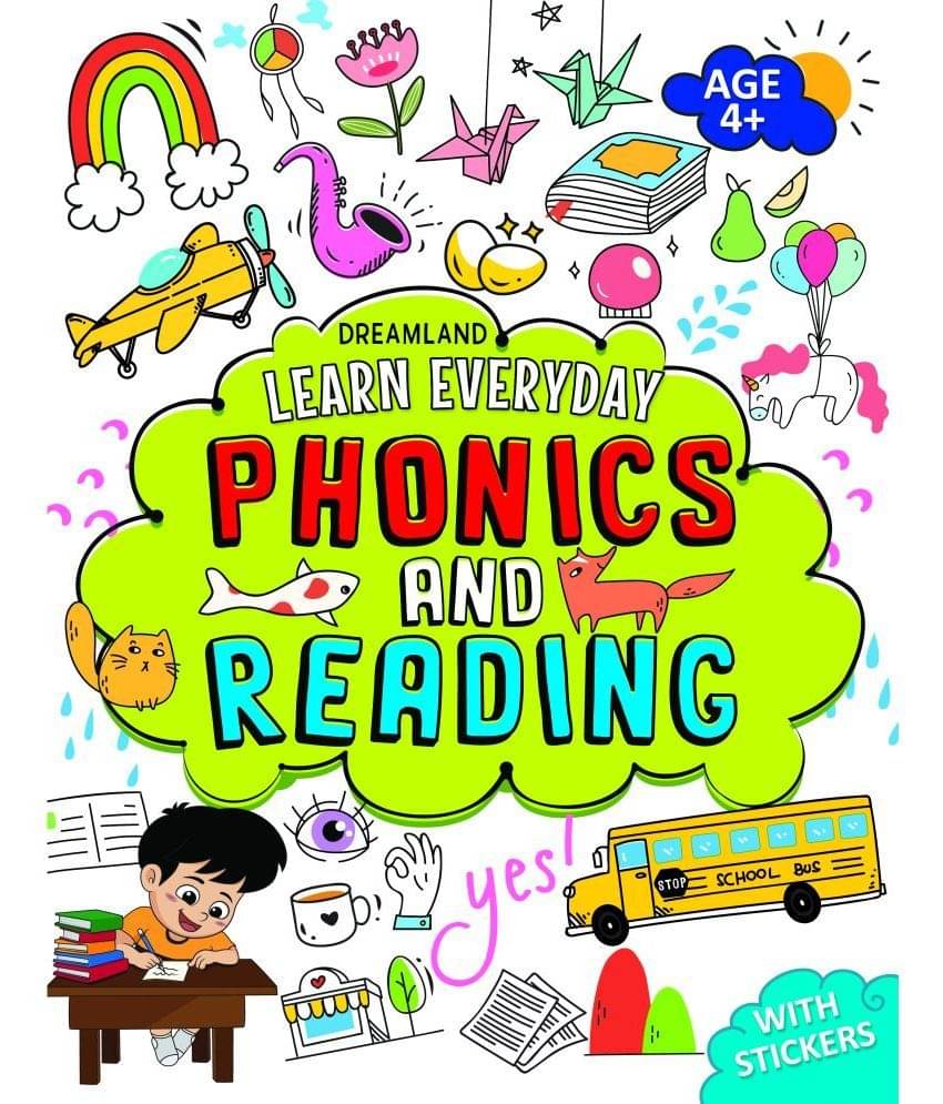 Learn Everyday Phonics and Reading- Age 4+ - Interactive & Activity Learn Everyday Phonics and Reading- Age 4+ - Interactive & Activity