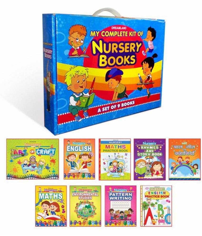 My Complete Kit of Nursery Books- A Set of 9 Books - Early Learning Book My Complete Kit of Nursery Books- A Set of 9 Books - Early Learning Book