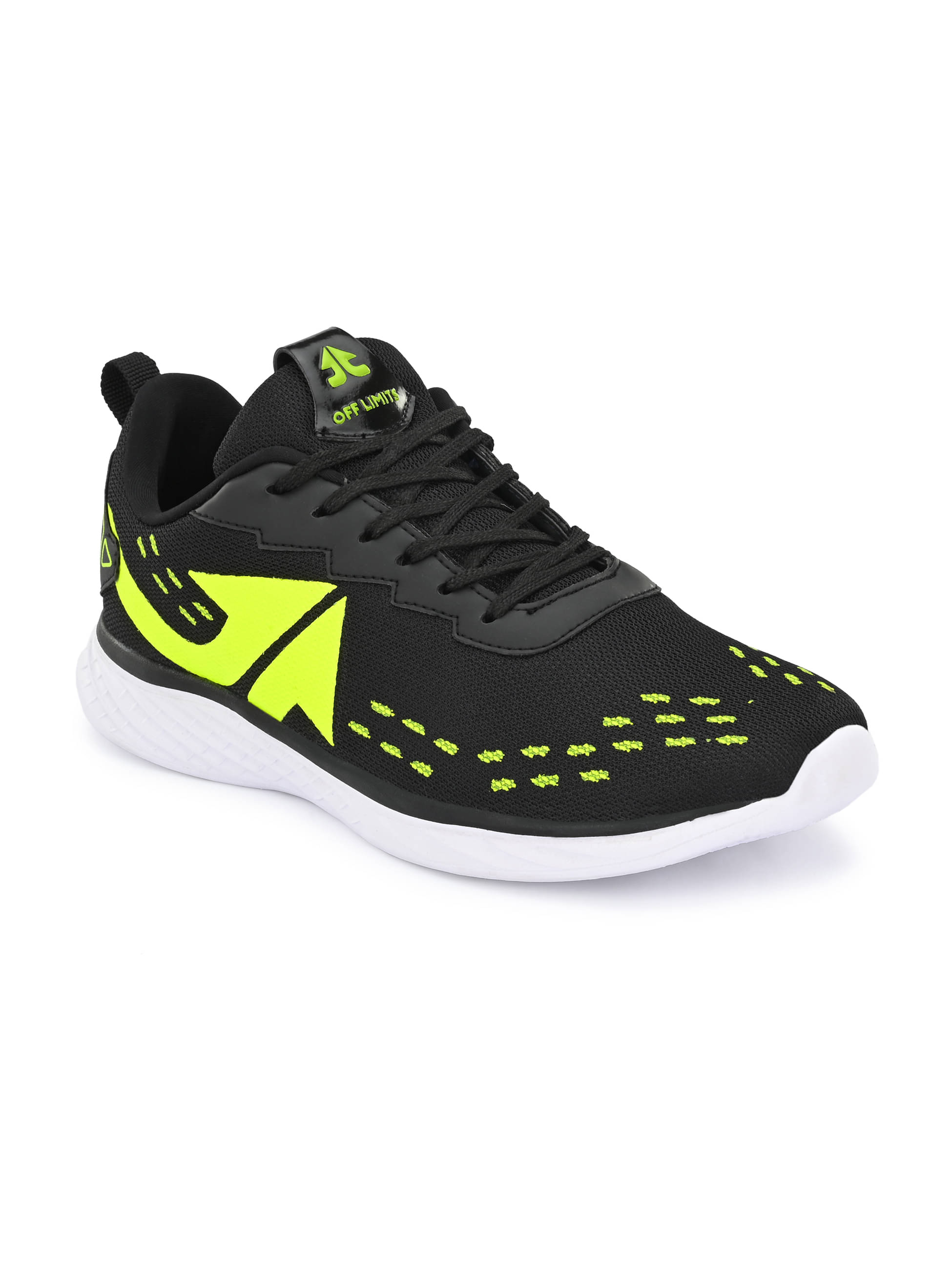 OFF LIMITS DELTA RUN II Black Running Shoes OFF LIMITS DELTA RUN II Black Running Shoes