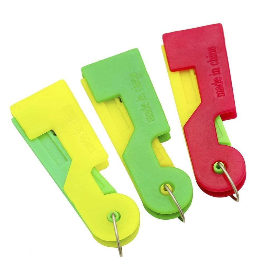     			Perfect Products, Self Needle Threading Device | Plastic Needle Threader | Easy Use and Carry | Sewing Tool | Multicolor (Set of 3)