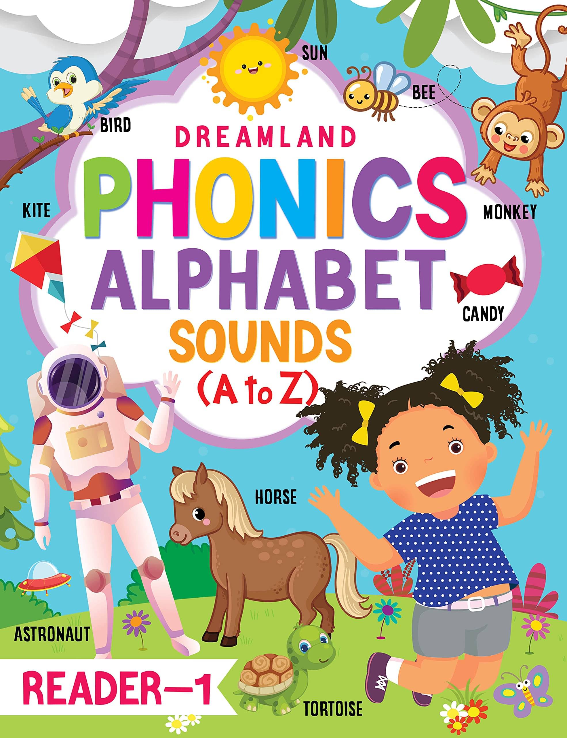 Phonics Reader -1 (Alphabet Sounds, A to Z) Age 4+ - Early Learning Book Phonics Reader -1 (Alphabet Sounds, A to Z) Age 4+ - Early Learning Book
