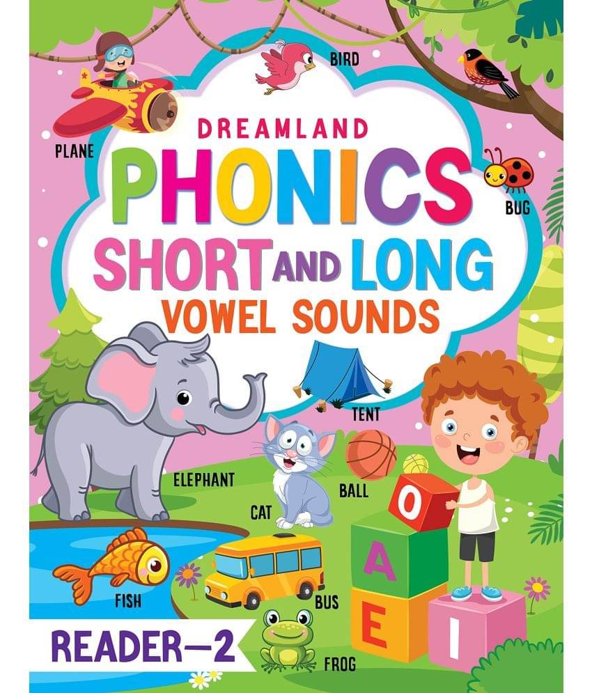 Phonics Reader- 2 (Short and Long Vowel Sounds) Age 5+ - Early Learning Book Phonics Reader- 2 (Short and Long Vowel Sounds) Age 5+ - Early Learning Book