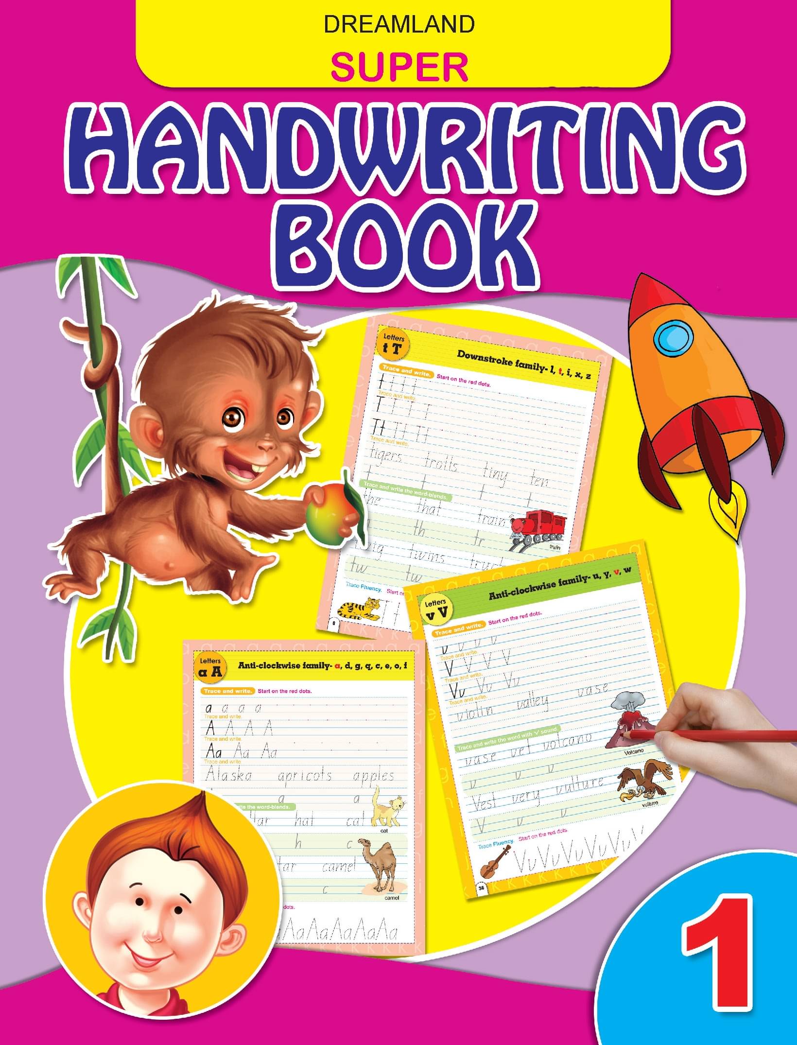     			Super Hand Writing Book Part - 1 - Early Learning Book