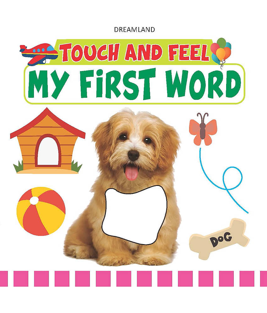 Touch and Feel - My First Word - Early Learning Book - Stationery | Buy online on ZillyBuy