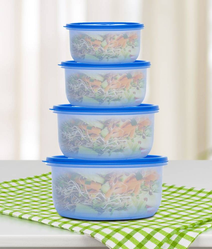     			Microvent Multi-purpose Container 1800ml, 1100ml, 680ml, 360ml, Blue (4U)