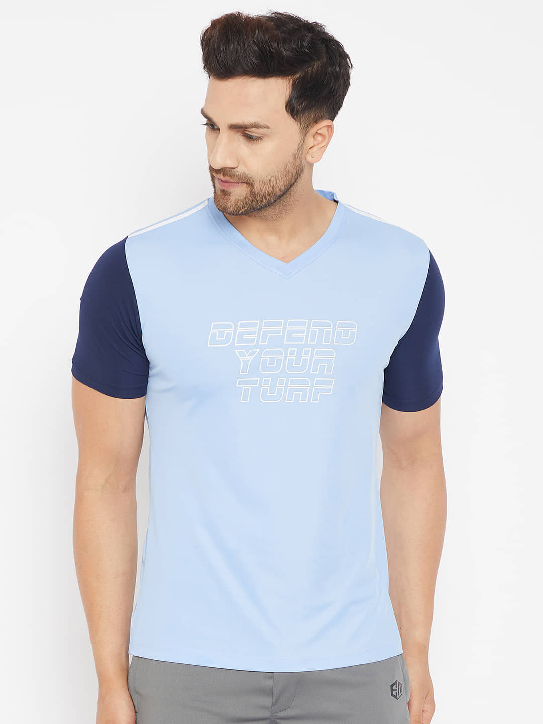 Austiex - Multicolor Polyester Regular Fit Men's Sports T-Shirt ( Pack of 1 )