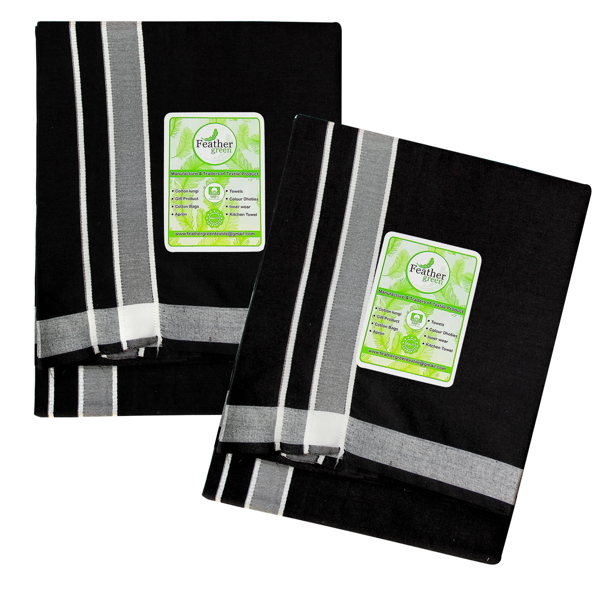 Feather Green Multi Dhoti Feather Green Multi Dhoti