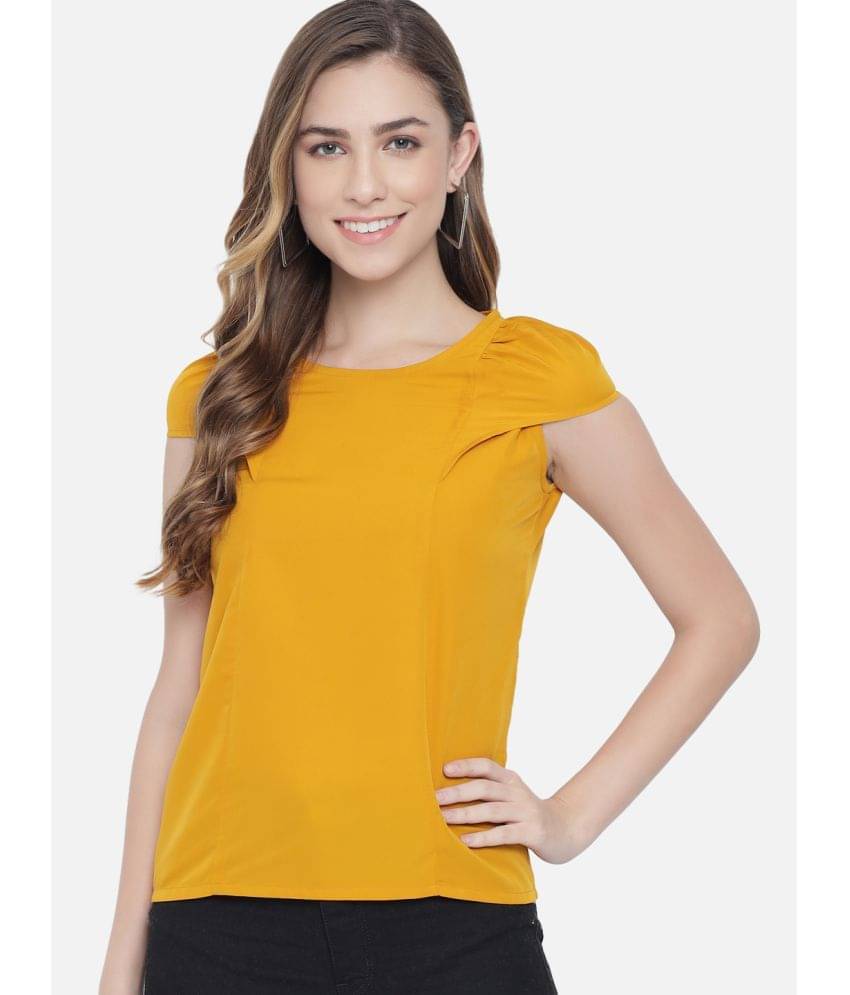     			ALL WAYS YOU Women's Polyester Regular Top ( Yellow )