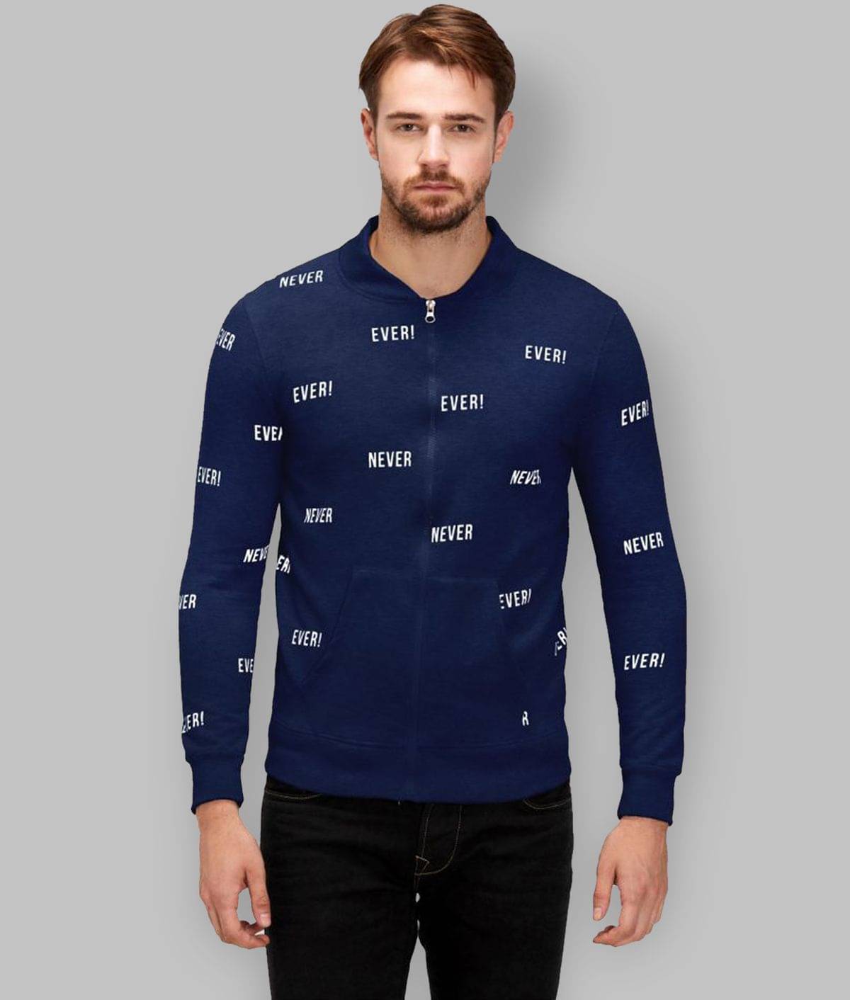 Maniac Navy Casual Jacket Maniac Navy Casual Jacket