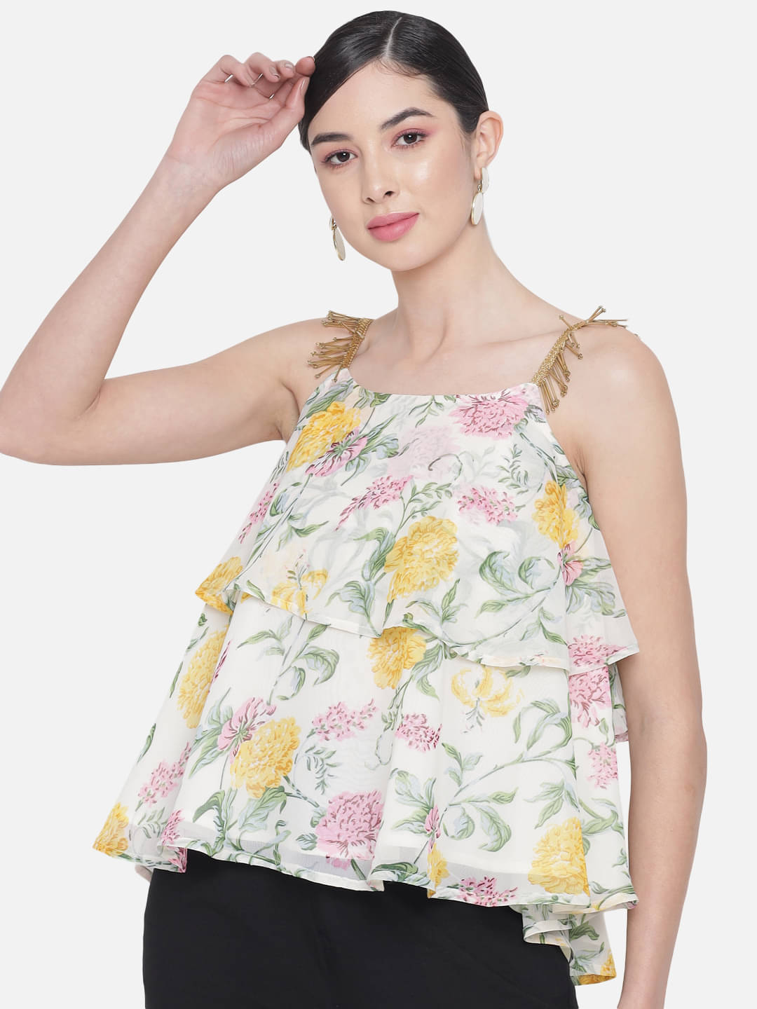 ALL WAYS YOU Women's Polyester Regular Top ( Multicolor ) ALL WAYS YOU Women's Polyester Regular Top ( Multicolor )