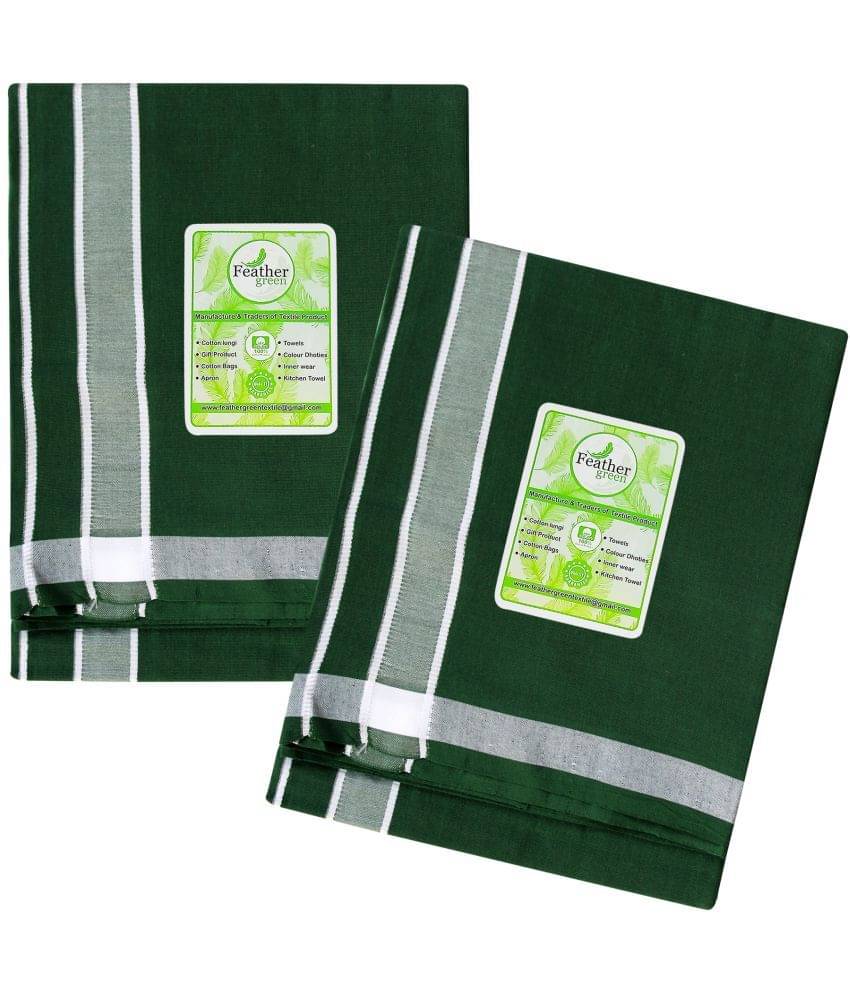 Feather Green Multi Dhoti Feather Green Multi Dhoti