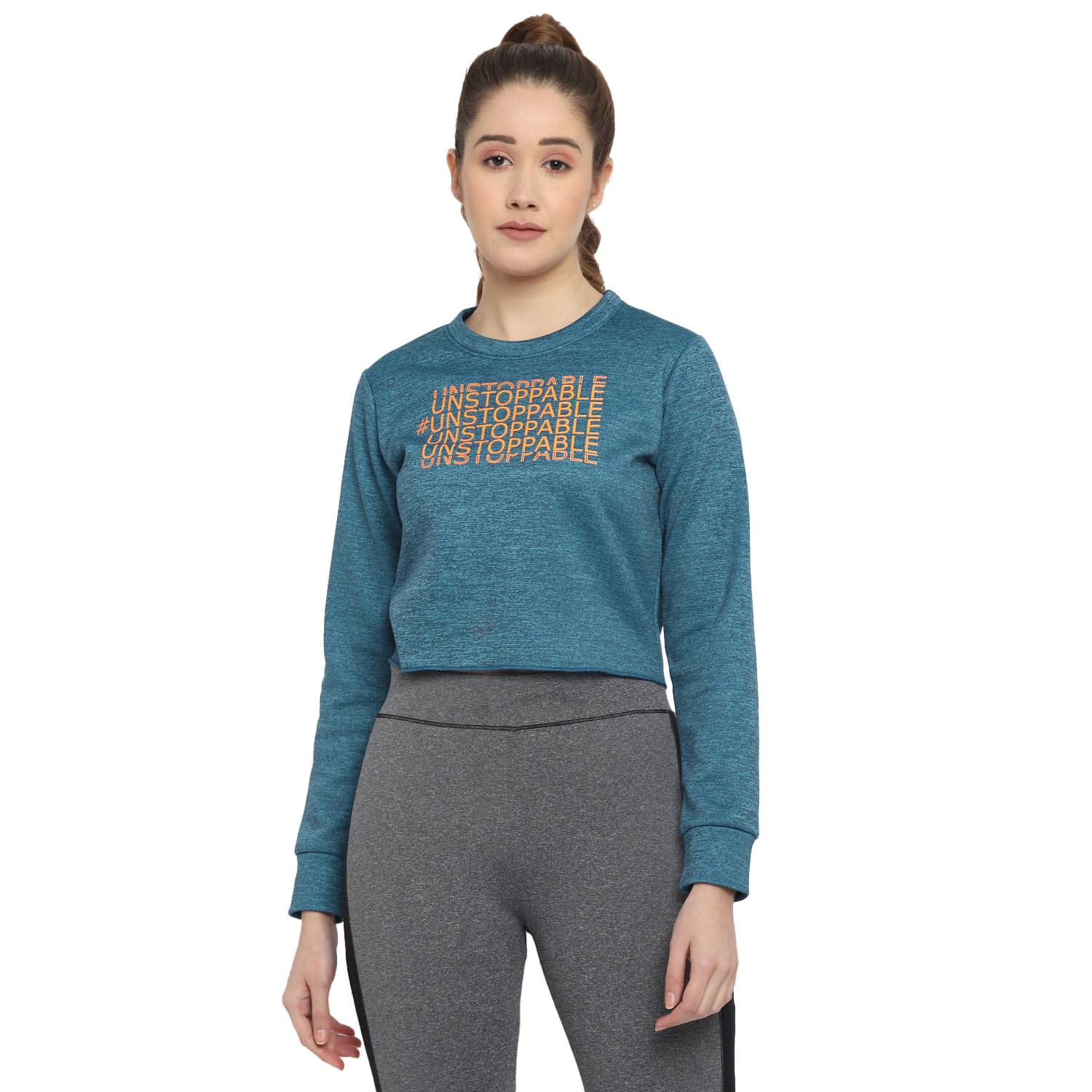     			OFF LIMITS - Blue Polyester Women's Sweatshirt
