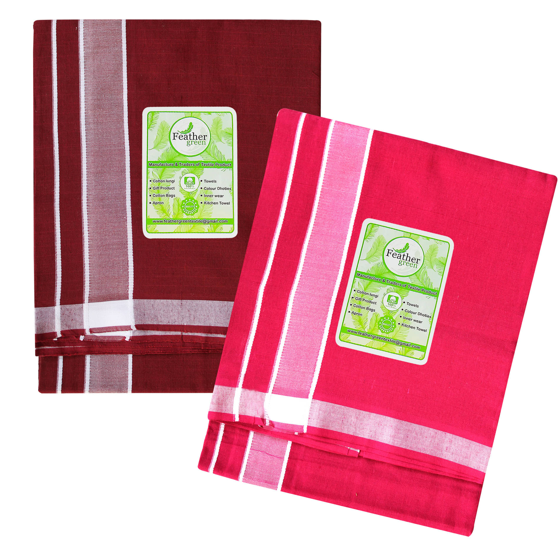 Feather Green Multi Dhoti Feather Green Multi Dhoti